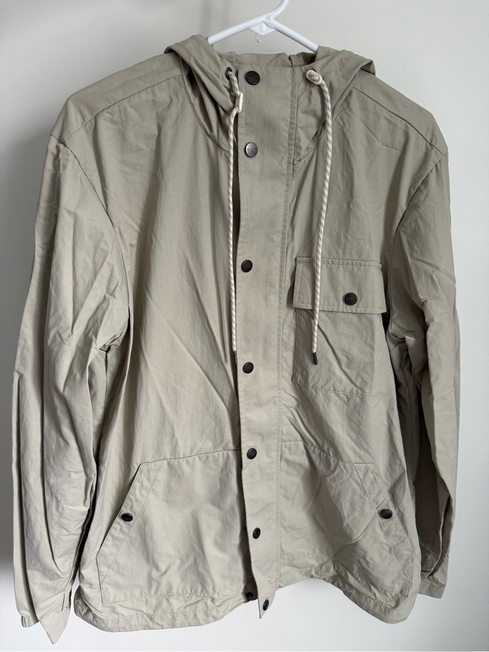 Vuori Lightweight Windbreaker Jacket- Khaki